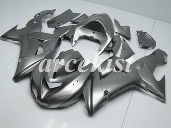 4 Free Gifts New ABS Motorcycle Full Fairings Kit Fit For Kawasaki Ninja ZX-10R 2006 2007 06 07 10R bodywork set Silver
4 Free Gifts New ABS Motorcycle Full Fairings Kit Fit For Kawasaki Ninja ZX-10R 2006 2007 06 07 10R bodywork set Silver