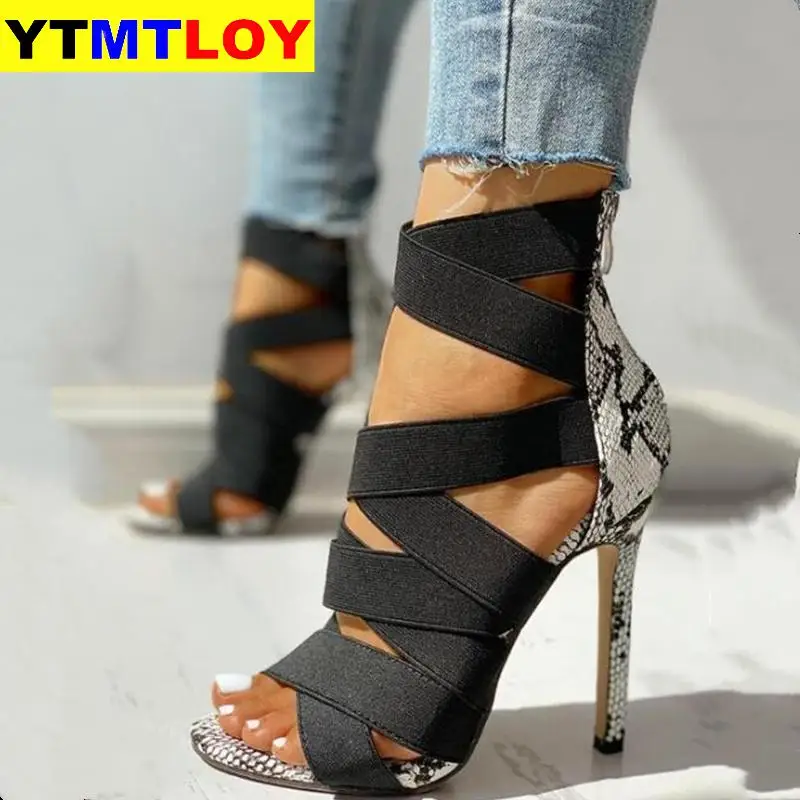 Sandalias Mujer Women's Ladies Pumps Fashion Bandage Patchwork Mixed Colors Snake High Heels Sandals Casual Shoes size 36~42 99
Sandalias Mujer Women's Ladies Pumps Fashion Bandage Patchwork Mixed Colors Snake High Heels Sandals Casual Shoes size 36~42 99