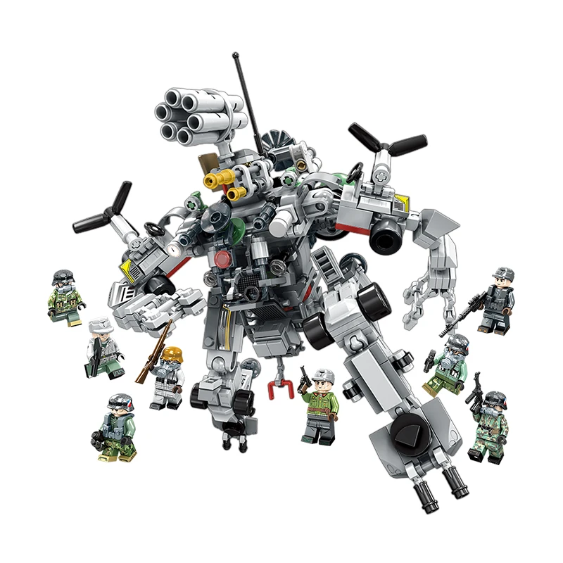Panslow Justice Action Series Children's Building Assembled Toy Boys Military Robot Puzzle Assembly Model
Panslow Justice Action Series Children's Building Assembled Toy Boys Military Robot Puzzle Assembly Model