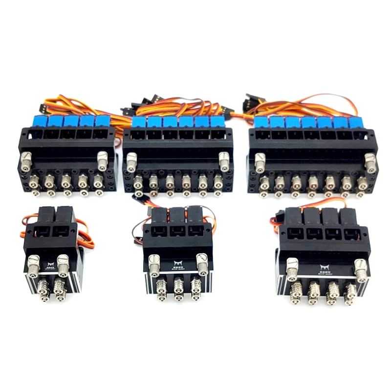 1Pc 2CH/3CH/4CH/7CH Hydraulic Oil Valve Controller With Servo Durable Hydraulic Oil Valve For 1/12 RC Excavator Bulldozer Parts
1Pc 2CH/3CH/4CH/7CH Hydraulic Oil Valve Controller With Servo Durable Hydraulic Oil Valve For 1/12 RC Excavator Bulldozer Parts