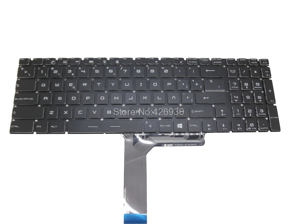 Клавиатура для ноутбука MSI GS60 из 2 предметов 2PE 2PL 2QC 2QE 6QC GS70 2OD 2QD 6QE ONC GT72 GT740 GT740X GX62 6QD