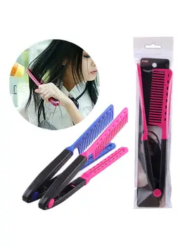 V-shaped Clip-type Curling Comb Modeling Design DIY Hairdressing Combs Straightening Comb Hair Styling Tool
V-shaped Clip-type Curling Comb Modeling Design DIY Hairdressing Combs Straightening Comb Hair Styling Tool