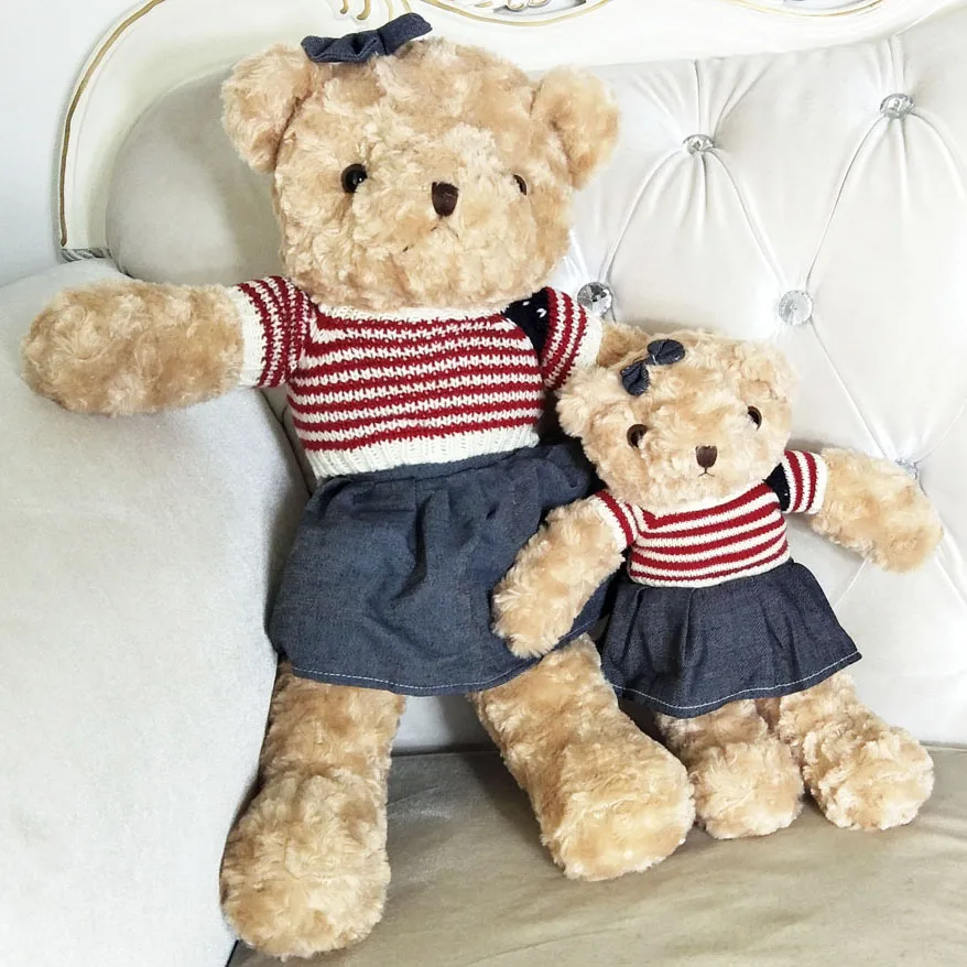 

Teddy bear Children plush toy bear animal birthday gift kids baby stuffed toy