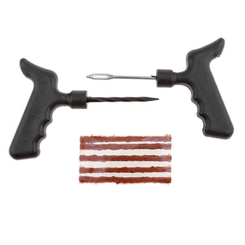 Car Auto Tubeless Tyre Puncture Plug Tire Repair Motorcycle Insert w/ Strips
Car Auto Tubeless Tyre Puncture Plug Tire Repair Motorcycle Insert w/ Strips