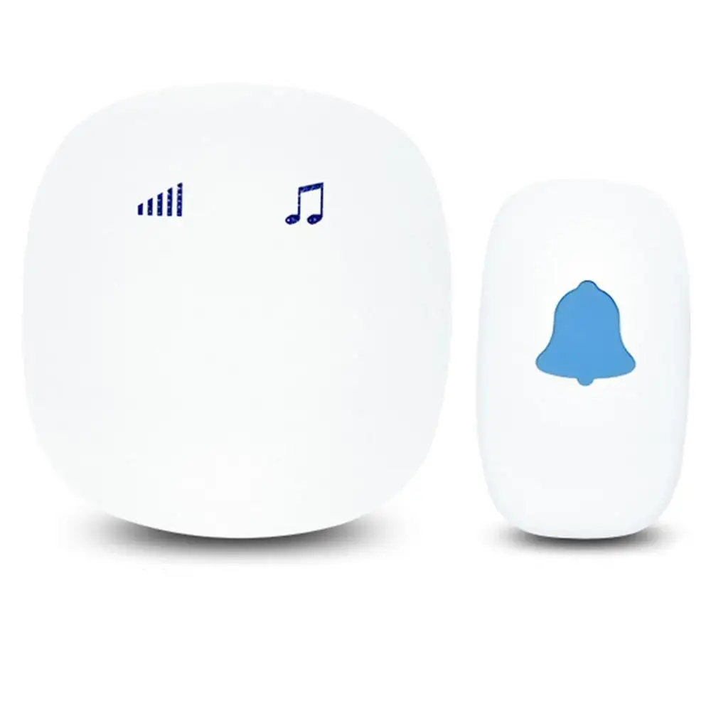 ML1712 Wireless Digital Doorbell Smart Home Electronic Doorbell Long Distance LED Indicator With 35 Ringtone Tuners
ML1712 Wireless Digital Doorbell Smart Home Electronic Doorbell Long Distance LED Indicator With 35 Ringtone Tuners