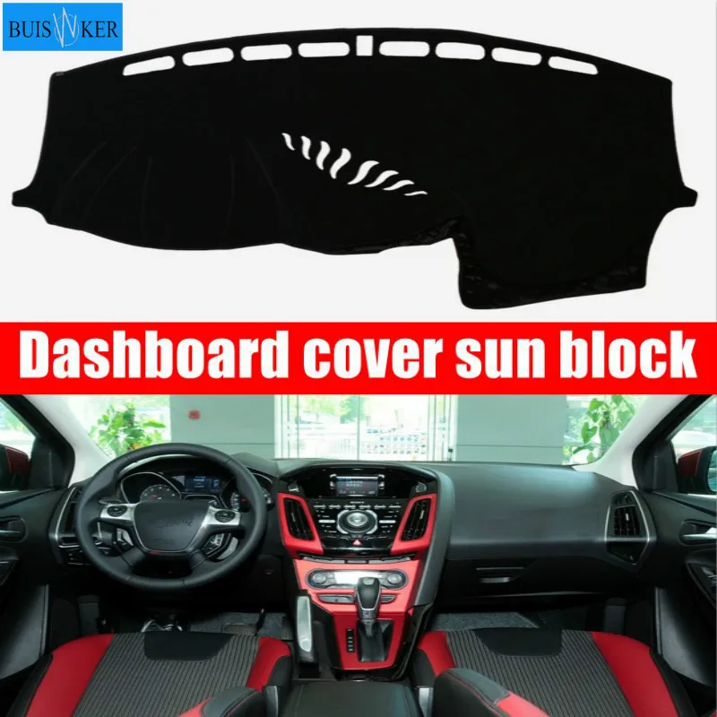 Car Dashboard Covers Mat Avoid Light Pad Sun Shade Carpets Protector LHD For Ford Focus 3 MK3 2012 2013 2014 2015 2016 2017 2018
Car Dashboard Covers Mat Avoid Light Pad Sun Shade Carpets Protector LHD For Ford Focus 3 MK3 2012 2013 2014 2015 2016 2017 2018