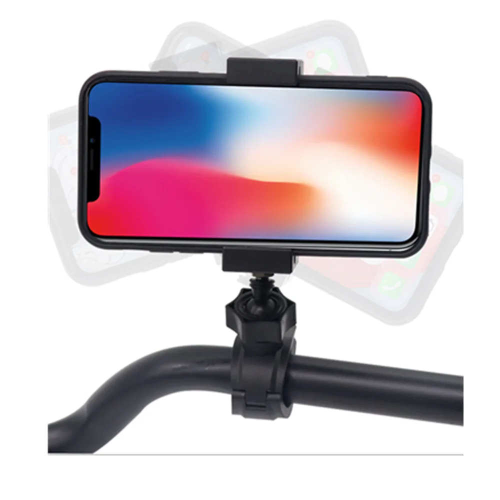 Handlebar bracket Multifunctional mobile phone holder for motorcycle 360 Degree Rotating Firm Stand bracket
Handlebar bracket Multifunctional mobile phone holder for motorcycle 360 Degree Rotating Firm Stand bracket