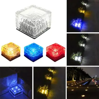 Ground Lamp Solar Power Ice Cube Landscape Light Security Path Way Street Disk Lights Buried Light 7Color Garden Decking Gutter
Ground Lamp Solar Power Ice Cube Landscape Light Security Path Way Street Disk Lights Buried Light 7Color Garden Decking Gutter