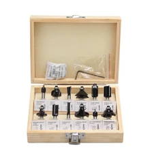 12Pcs 6mm Router Bits Set Professional Shank Tungsten Carbide Router Bit Cutter Set with Wooden Case for Wood
12Pcs 6mm Router Bits Set Professional Shank Tungsten Carbide Router Bit Cutter Set with Wooden Case for Wood