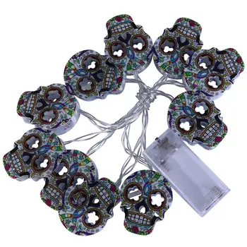 Halloween Flat Skull String Light Outdoor String Lamp (10LEDs, No Battery)
Halloween Flat Skull String Light Outdoor String Lamp (10LEDs, No Battery)