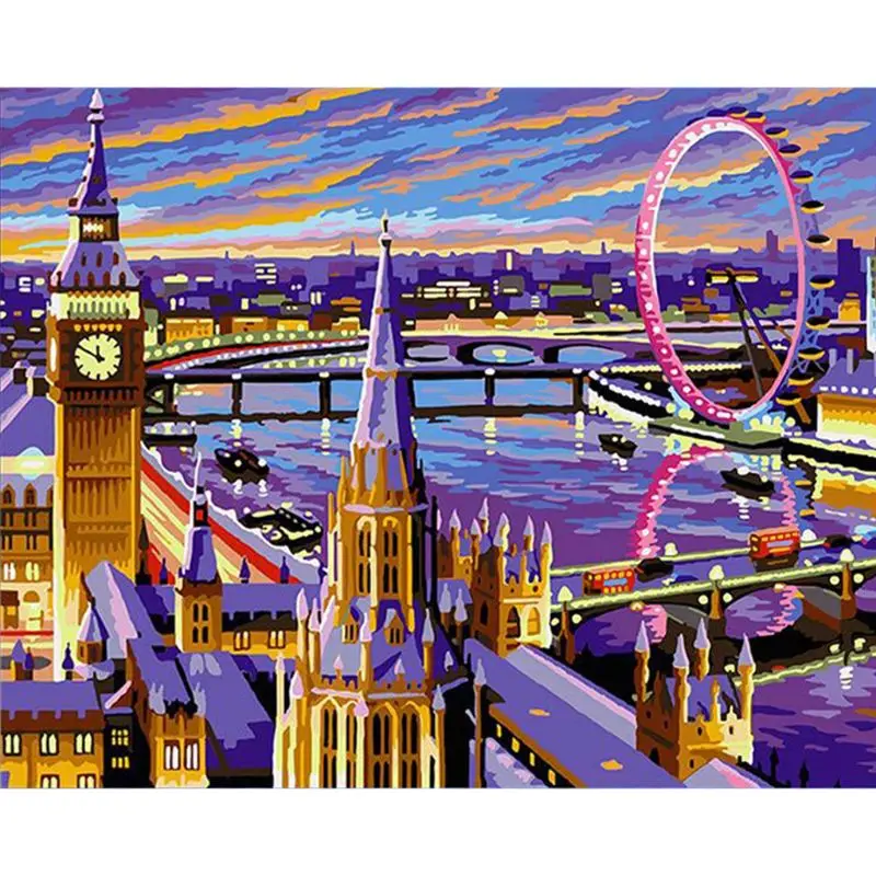Love in london Canvas DIY Oil Painting for Kids Adults Beginner with Brushes and Acrylic Pigment
Love in london Canvas DIY Oil Painting for Kids Adults Beginner with Brushes and Acrylic Pigment