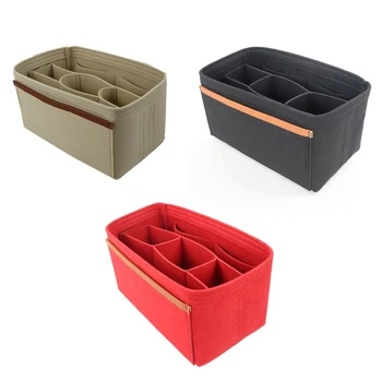 Handbag Organizer Bag Purse Insert Bag Felt Multi Pocket Liner Tote 517D
Handbag Organizer Bag Purse Insert Bag Felt Multi Pocket Liner Tote 517D