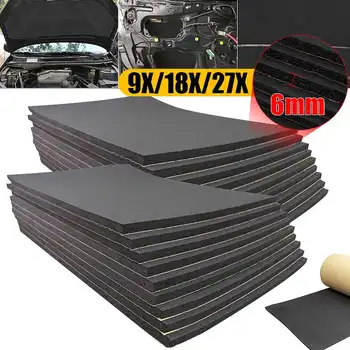 30x50cm 6mm Car Sound Proofing Deadener Mat Noise Proof Deadening Heat Insulation Hood Engine Firewall Foam Cotton
30x50cm 6mm Car Sound Proofing Deadener Mat Noise Proof Deadening Heat Insulation Hood Engine Firewall Foam Cotton