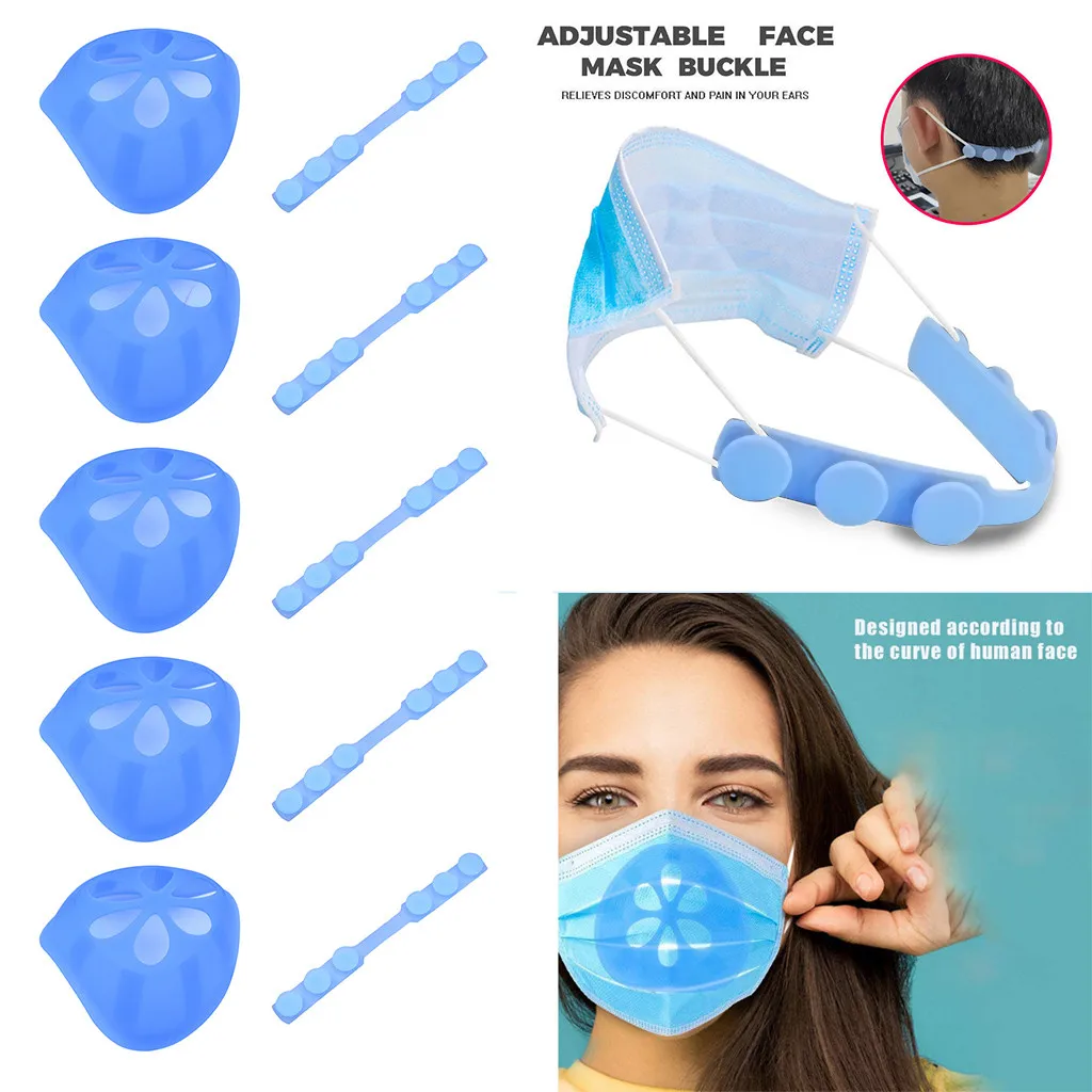 Fast Delivery Within 24 Hours Mask holder Washable 3D Face Mask Inner Support Frame Adjustable Ear Strap Accessories Bandage
Fast Delivery Within 24 Hours Mask holder Washable 3D Face Mask Inner Support Frame Adjustable Ear Strap Accessories Bandage