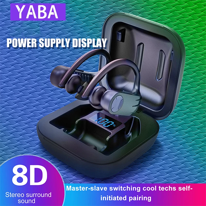 YABA Wireless Bluetooth Earphone, Ear Hook Wireless Headphone Sports Earphone For iPhone For Samsung Xiaomi Android Phone
YABA Wireless Bluetooth Earphone, Ear Hook Wireless Headphone Sports Earphone For iPhone For Samsung Xiaomi Android Phone