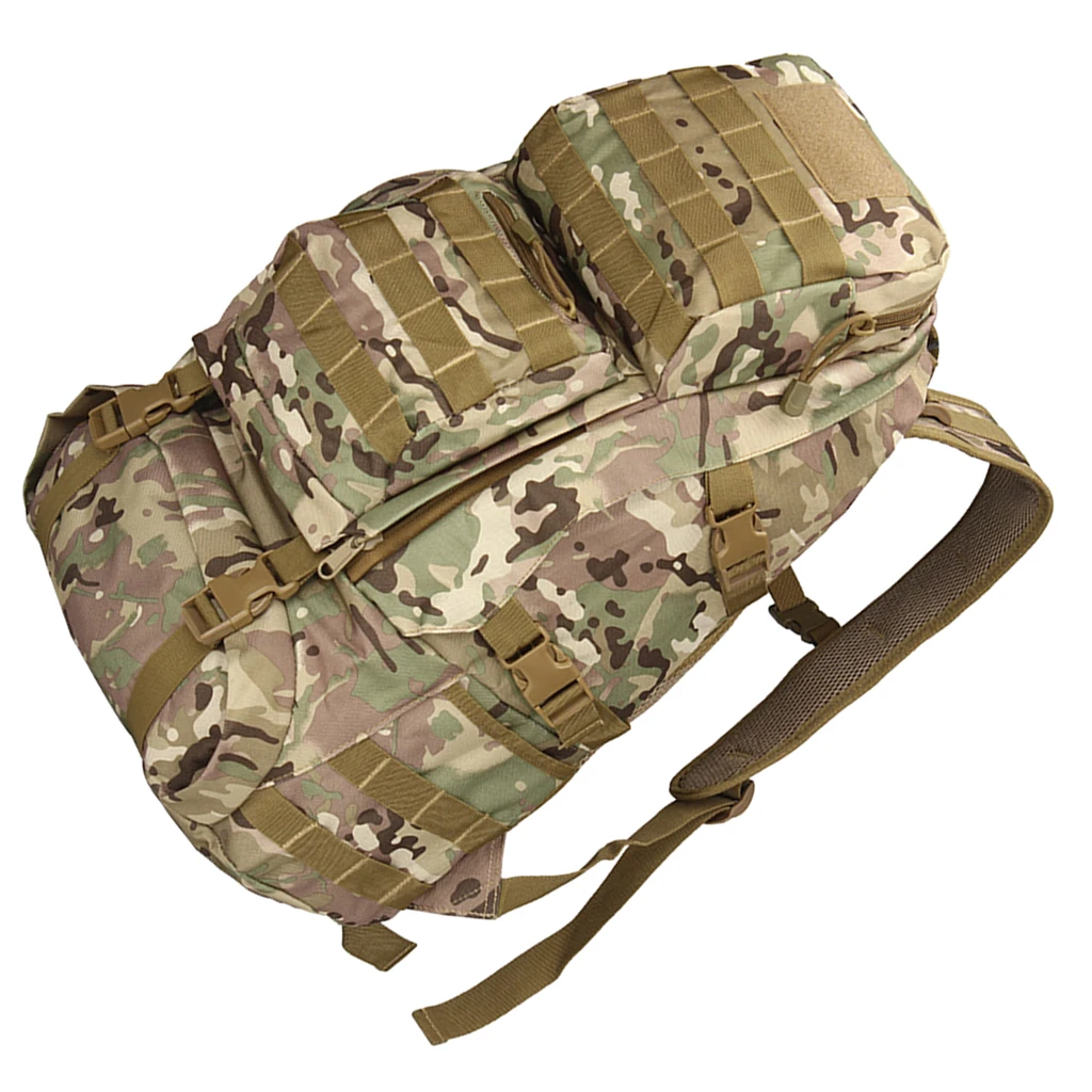 36-55L Camo Tactical Outdoor Backpack Rucksack Molle Backpack Water Resistant Bug Hiking Climbing Backpack 36-55L Camo Tactical Outdoor Backpack Rucksack Molle Backpack Water Resistant Bug Hiking Climbing Backpack