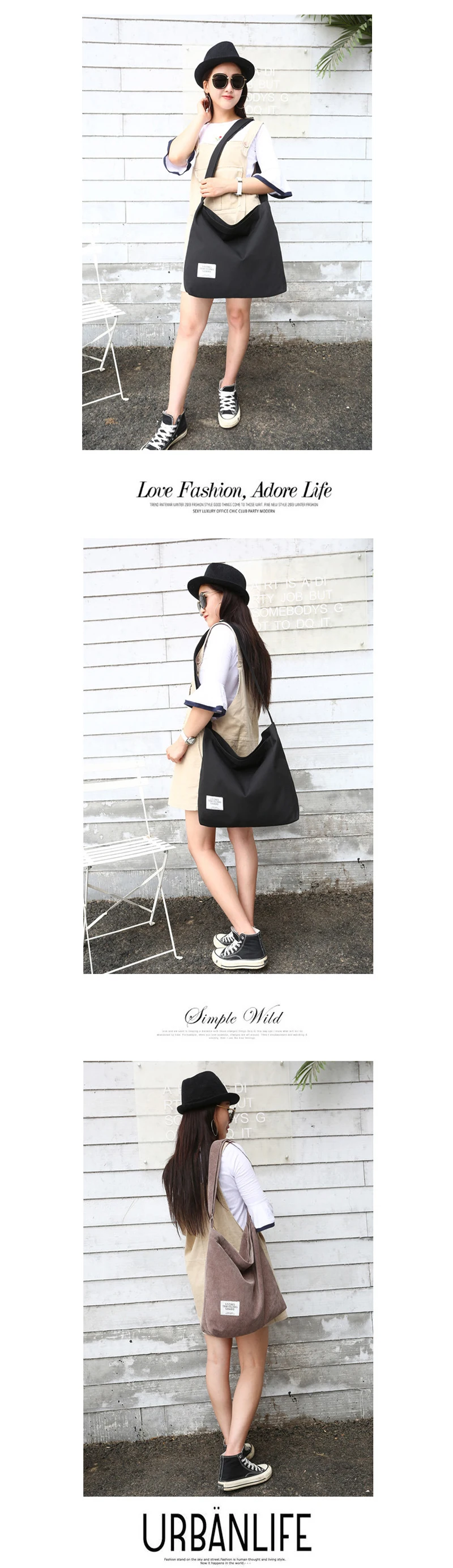 MARKROYAL Shoulder Bag Ladies Messenger Bag Large Capacity Canvas Shopping Bags All-match Simple Student Handbag Dropshipping MARKROYAL Shoulder Bag Ladies Messenger Bag Large Capacity Canvas Shopping Bags All-match Simple Student Handbag Dropshipping