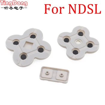 

TingDong For DS Lite Conductive Rubber Button Pad Set Replacement Part For NDSL DSL Silicon Buttons