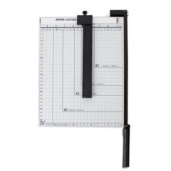 New 1pc Professional A4 Paper Card Trimmer Guillotine DIY Scrapbook Photo Cutter Office Paper Cutter Cutting Portable Papers
New 1pc Professional A4 Paper Card Trimmer Guillotine DIY Scrapbook Photo Cutter Office Paper Cutter Cutting Portable Papers