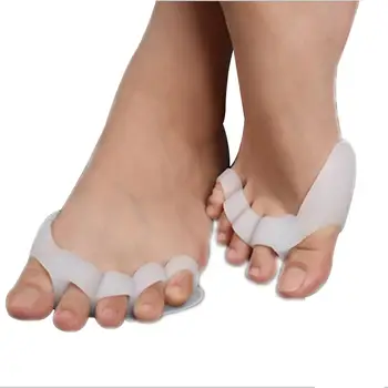 2 Pcs Gel Silicone Bunion Corrector Big Toe Separators Straightener Spreader Foot Care Tool Hallux Valgus Pro massager
2 Pcs Gel Silicone Bunion Corrector Big Toe Separators Straightener Spreader Foot Care Tool Hallux Valgus Pro massager
