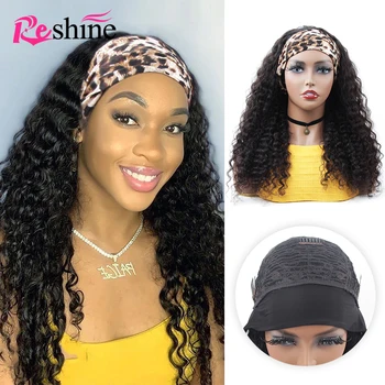 RESHINE Deep Wave Headband Wig Human Hair Wigs 180% Indian Curly Hair Wig For Black Women Deep Curly Scarf Wig Human Hair Wigs
RESHINE Deep Wave Headband Wig Human Hair Wigs 180% Indian Curly Hair Wig For Black Women Deep Curly Scarf Wig Human Hair Wigs