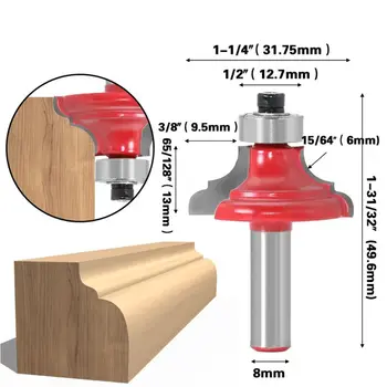 8mm Shank Bearing Router Bit Table Jumping Knife Milling Cutter for Cabinet Line 35ED
8mm Shank Bearing Router Bit Table Jumping Knife Milling Cutter for Cabinet Line 35ED