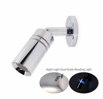 Adjustable LED Wall Spotlight Dimmable Touch Switch Reading Bedside Lamp Caravan
Adjustable LED Wall Spotlight Dimmable Touch Switch Reading Bedside Lamp Caravan