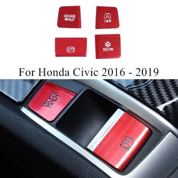 4 Pcs Gear Button Stickers EPB ECO Button Decoration Accessories Aluminum Alloy Sequins For Honda Civic 2019 2018 2017 2016 
4 Pcs Gear Button Stickers EPB ECO Button Decoration Accessories Aluminum Alloy Sequins For Honda Civic 2019 2018 2017 2016