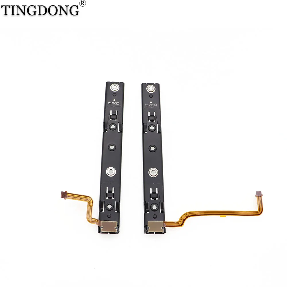 Original Repart Part Right and left Slide rail With Flex Cable Fix Part For Nintendo Switch Console NS rebuild track
Original Repart Part Right and left Slide rail With Flex Cable Fix Part For Nintendo Switch Console NS rebuild track