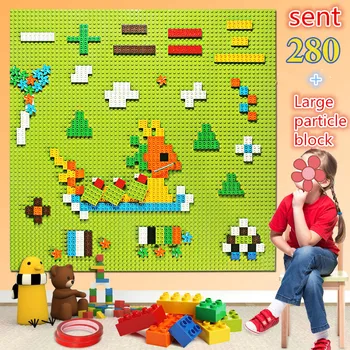 Creative Big Size Building Block Wall BasePlate Designer Marble Race Run Blocks Educational Toys For Kids Christmas Gifts
Creative Big Size Building Block Wall BasePlate Designer Marble Race Run Blocks Educational Toys For Kids Christmas Gifts