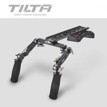 Tilta TT-0506 15mm/ 19mm shoulder mount system Rig with front handgrip handle kit for Scarlet/ RED ONE MX/ AlEXA MINI camera rig
Tilta TT-0506 15mm/ 19mm shoulder mount system Rig with front handgrip handle kit for Scarlet/ RED ONE MX/ AlEXA MINI camera rig