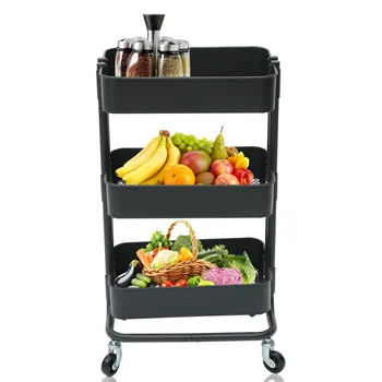 New Multifunction 3 Tiers Salon Hairdressing Rolling Trolley Storage Cart Spa Tools Kitchen Storage Holders & Racks Equipment
New Multifunction 3 Tiers Salon Hairdressing Rolling Trolley Storage Cart Spa Tools Kitchen Storage Holders & Racks Equipment