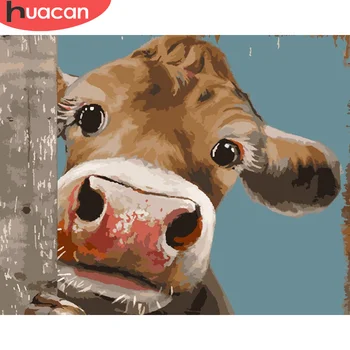 HUACAN DIY Painting By Number Cow Hand Painted Paintings Art Gift Pictures By Numbers Animal Kits Drawing On Canvas Home Decor
HUACAN DIY Painting By Number Cow Hand Painted Paintings Art Gift Pictures By Numbers Animal Kits Drawing On Canvas Home Decor
