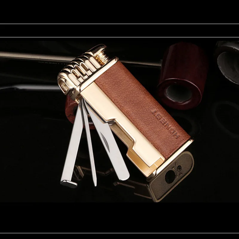Butane Jet Lighter WIth Pipe Tool Pipe Rod Lighter Men Compact Butane Cigarette Accessories Cigar Lighter NO GAS Gadgets For Man
Butane Jet Lighter WIth Pipe Tool Pipe Rod Lighter Men Compact Butane Cigarette Accessories Cigar Lighter NO GAS Gadgets For Man