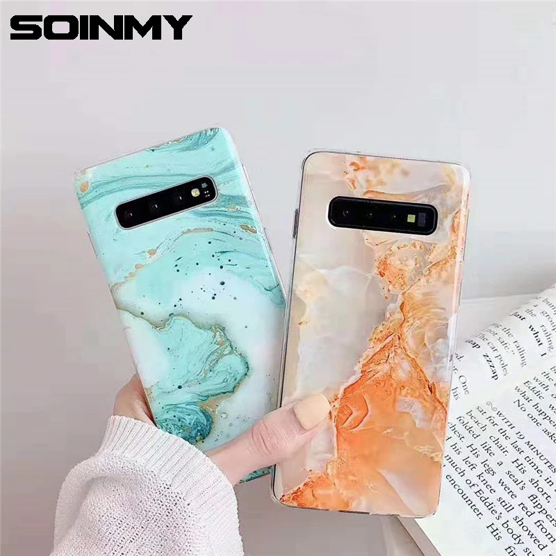 Marble Case For Samsung Galaxy S7 S8 S9 S10 plus soft TPU Back Cover for Galaxy S10 plus S10 lite S7 S8 S9 S9 plus Fundas Coques
Marble Case For Samsung Galaxy S7 S8 S9 S10 plus soft TPU Back Cover for Galaxy S10 plus S10 lite S7 S8 S9 S9 plus Fundas Coques