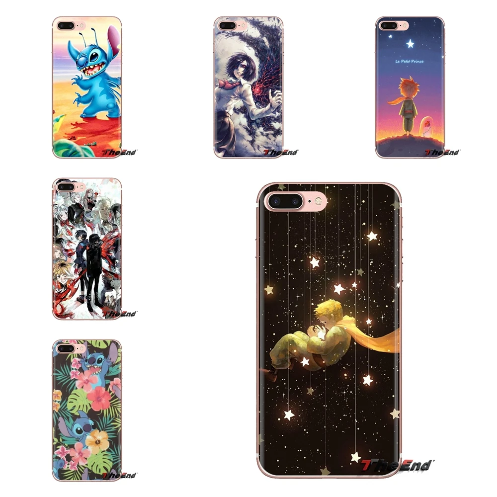 For Huawei G7 G8 P7 P8 P9 Lite Honor 4C 5X 5C 6X Mate 7 8 9 Y3 Y5 Y6 II 2 Pro 2017 TPU Skin Cover Tokyo Ghoul Stitch Pocket Dogs |