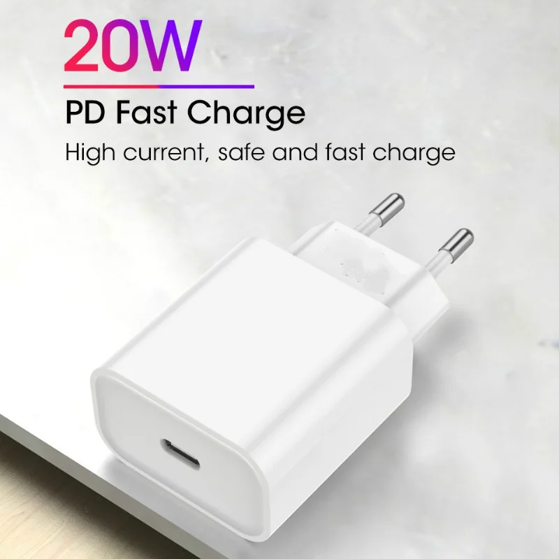 Зарядное устройство с портом USB Type-C и поддержкой быстрой зарядки 20 Вт | Мобильные