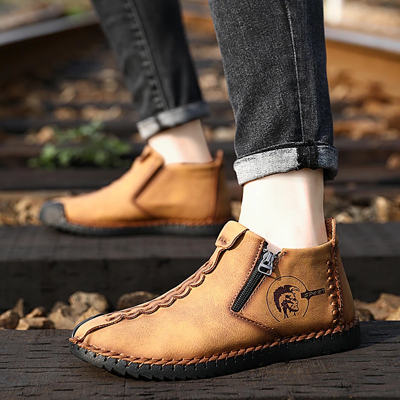2020 hot fashion men's boots high quality comfortable ankle high help men's shoes large size non-slip casual men's boots
2020 hot fashion men's boots high quality comfortable ankle high help men's shoes large size non-slip casual men's boots
