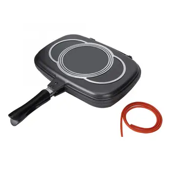 Frying Pan Flip Double-sided Non-stick Barbecue Cooking Tool Cookware Stove Anti-scalding Handle Non-stick Breakfast Grill
Frying Pan Flip Double-sided Non-stick Barbecue Cooking Tool Cookware Stove Anti-scalding Handle Non-stick Breakfast Grill