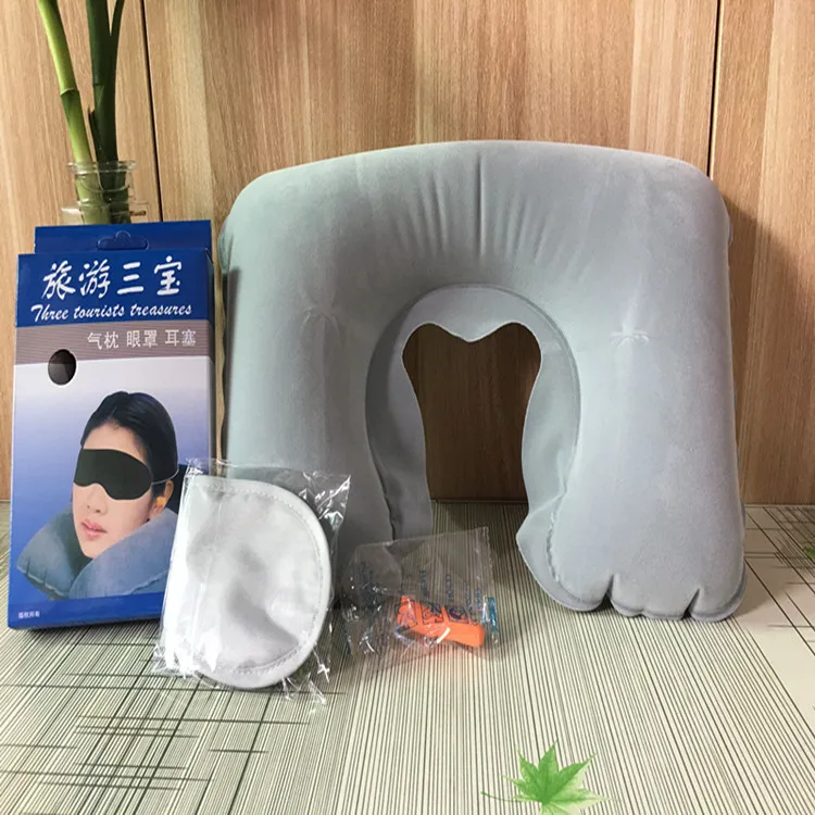 European Standard Pvc Flocking U-shaped Inflatable Pillow Thickened Travel Sanbao Aviation Neck Pillow Wholesale neck pillow
European Standard Pvc Flocking U-shaped Inflatable Pillow Thickened Travel Sanbao Aviation Neck Pillow Wholesale neck pillow