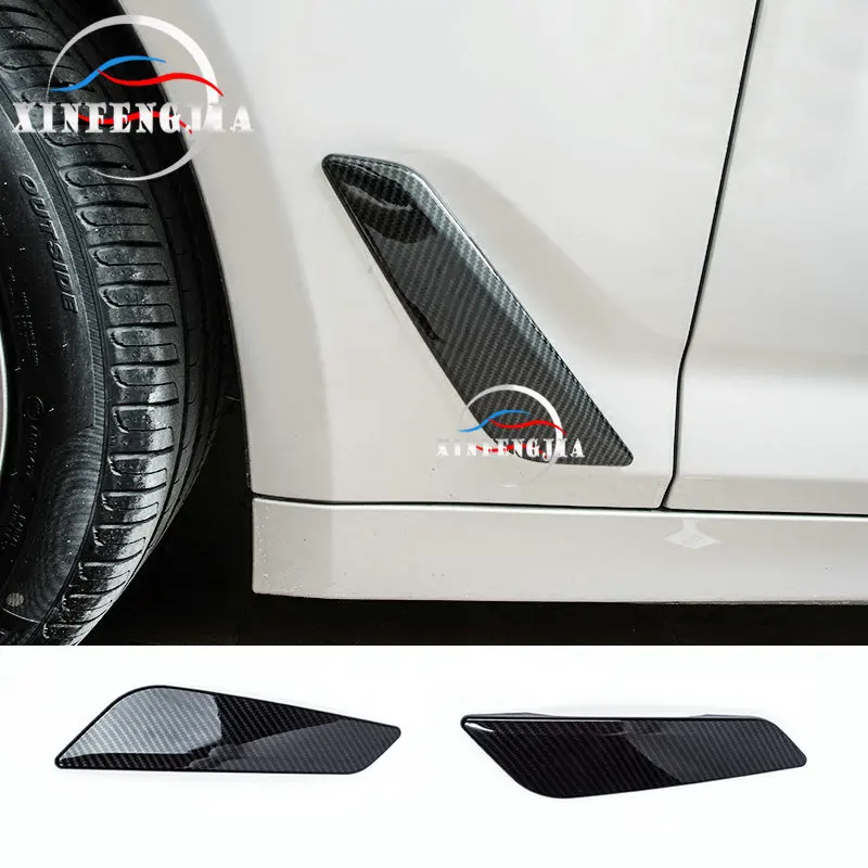 For BMW 5 Series G30 17-19 2x Carbon Fiber Color Side Wing Air Flow Intake Pad 
For BMW 5 Series G30 17-19 2x Carbon Fiber Color Side Wing Air Flow Intake Pad