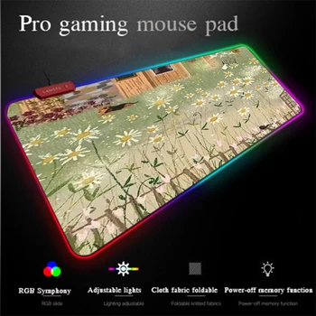 Yuzuoan Scenery Mouse Pad Small Daisy Cloth Fabric One Piece Office Comfort Desk Mat LED Lighting RGB Gaming Mouse Pad Thickened
Yuzuoan Scenery Mouse Pad Small Daisy Cloth Fabric One Piece Office Comfort Desk Mat LED Lighting RGB Gaming Mouse Pad Thickened