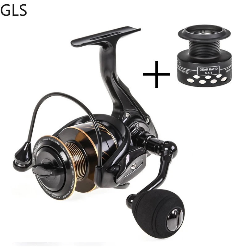 New RT 2000-5000 Series Max Drag 12-17LB With Spare Spool Spinning Fishing Wheel Sturdy Fishing Reel Fishing Tackle
New RT 2000-5000 Series Max Drag 12-17LB With Spare Spool Spinning Fishing Wheel Sturdy Fishing Reel Fishing Tackle