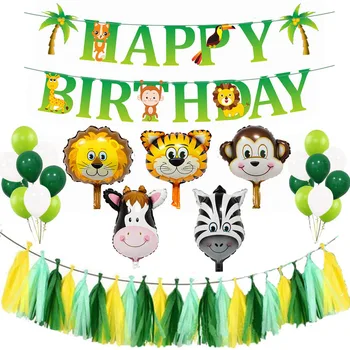 Jungle Party Safari Party Decor Animal Foil Balloons Zoo Animal Wild One Birthday Party Backdrop Decoration Kids Green Balloons
Jungle Party Safari Party Decor Animal Foil Balloons Zoo Animal Wild One Birthday Party Backdrop Decoration Kids Green Balloons