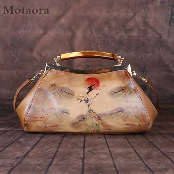 Vintage Genuine First Layer Cowhide Leather Luxury Women Handbag 2020 New Handmade Chinese Style Relief Shoulder Bag For Females
Vintage Genuine First Layer Cowhide Leather Luxury Women Handbag 2020 New Handmade Chinese Style Relief Shoulder Bag For Females