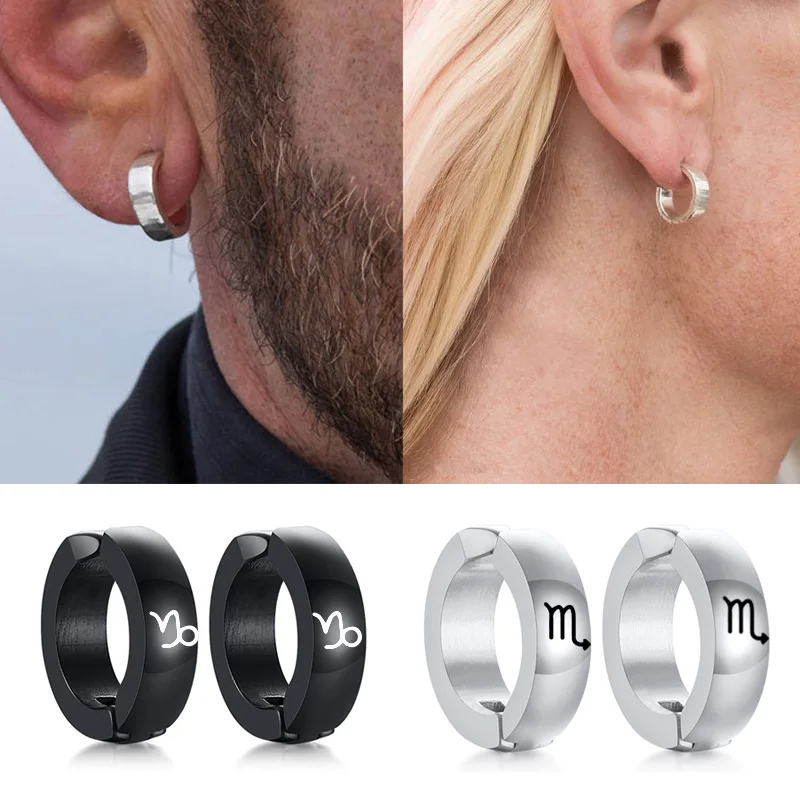 Custom Constellation Pairs Mens Punk Stainless Steel Clip Ear Stud Cuff Hoop Non-Piercing Clip-on Earrings for Women Men Gifts
Custom Constellation Pairs Mens Punk Stainless Steel Clip Ear Stud Cuff Hoop Non-Piercing Clip-on Earrings for Women Men Gifts