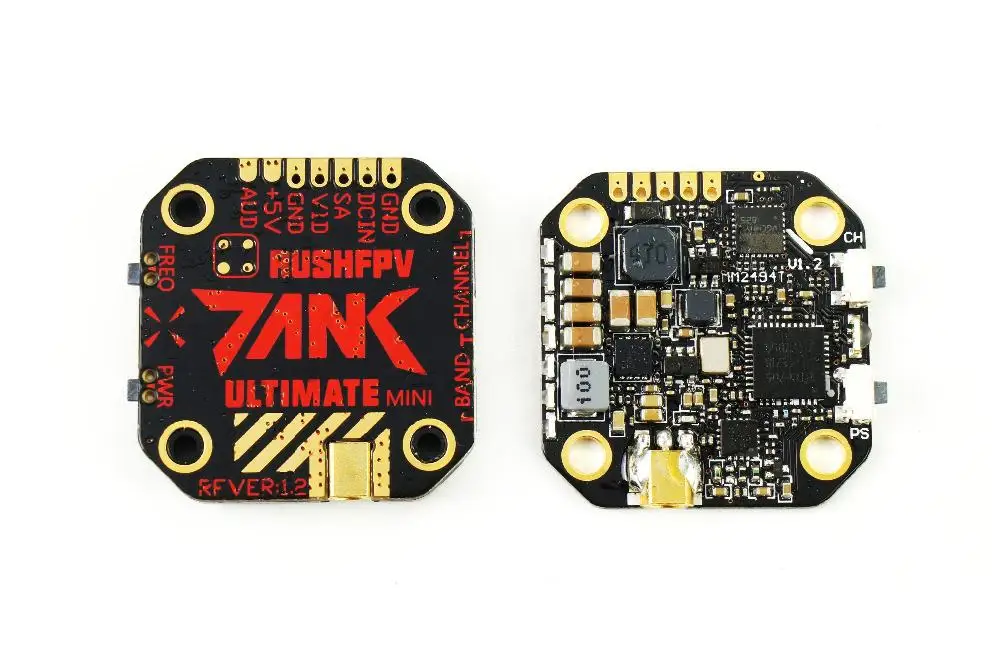 RCtown 20*20 RUSH TANK Ultimate Mini VTX 5 8 GHz 48CH 7-36V 800mW Видео передатчик Smart Audio AGC MIC FPV Racing Drone |