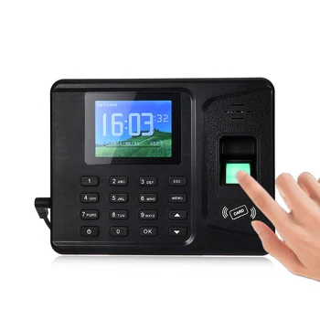 Biometric Fingerprint Time Attendance System Clock Recorder Employee Recognition Recording Device Electronic Machine 
Biometric Fingerprint Time Attendance System Clock Recorder Employee Recognition Recording Device Electronic Machine