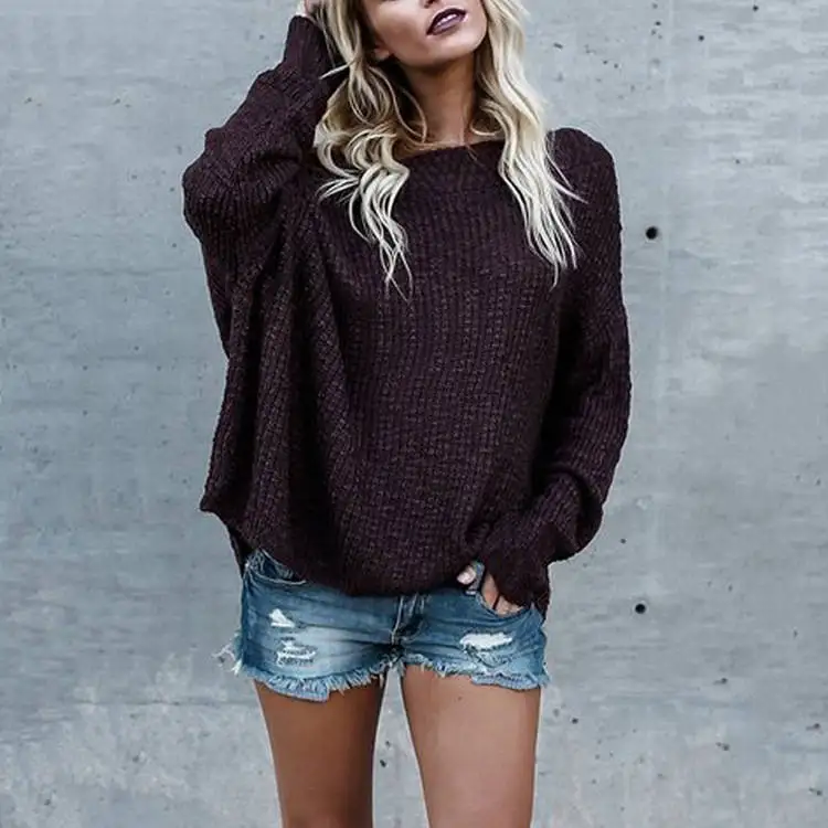 2019 Autumn Winter New European and American Lazy Wind Loose Large Code sweater Women's Shoulder Women's sweater
2019 Autumn Winter New European and American Lazy Wind Loose Large Code sweater Women's Shoulder Women's sweater