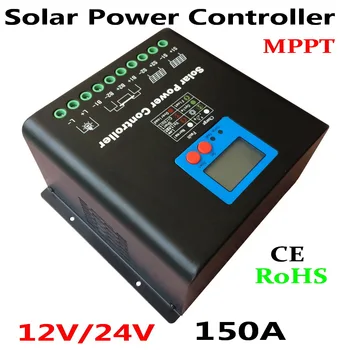 150A 12/24V MPPT Solar Charge Controller with LED Display, Auto-Identification Voltage, MCU design with Excellent performance
150A 12/24V MPPT Solar Charge Controller with LED Display, Auto-Identification Voltage, MCU design with Excellent performance